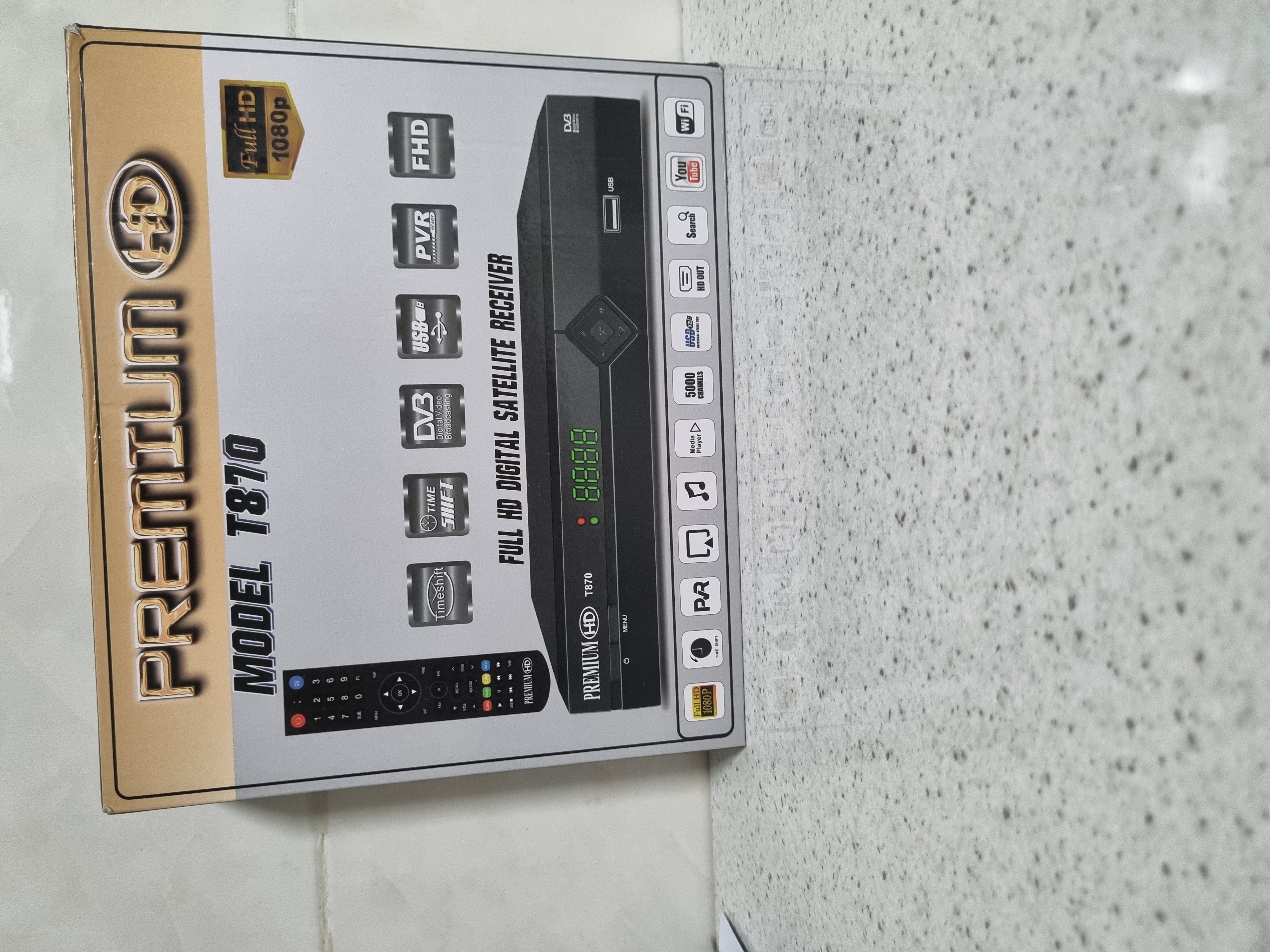 گیرنده دیجیتال پریمیوم مدل t870